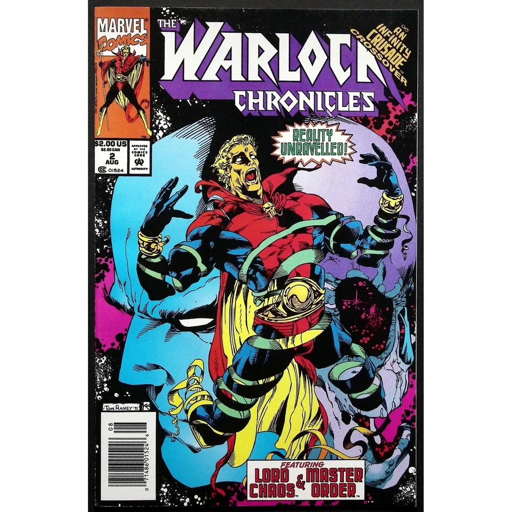 Marvel Comics Warlock Chronicles Lot‎ of 4 Comic Books Silver Surfer Newsstand